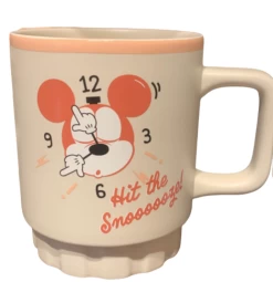 Disney Parks Mickey Mouse "Hit The Snooooze" Coffee Mug New With Tag -Disney 09074ebc 9373 55b1 8d28 67ea87f00e03