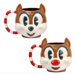 Disney Chip And Dale Holiday Mug Set Christmas Coffee Mug New