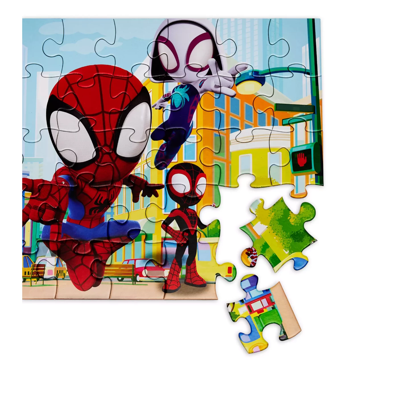 Disney Junior Marvel Spidey And His Amazing Friends 50pcs Puzzle New With Box 2 Disney Junior Marvel Spidey And His Amazing Friends 50pcs Puzzle New With Box - Image 2