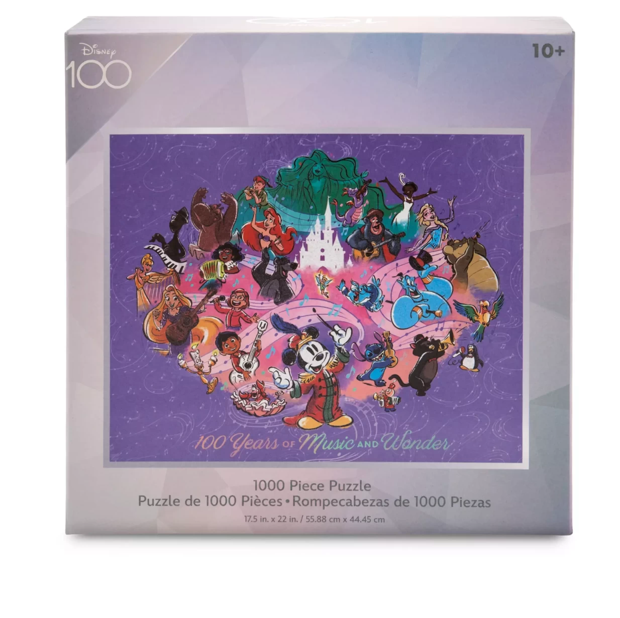 Disney Parks Mickey 100 Years Of Music And Wonder Puzzle New With Tag 2 Disney Parks Mickey 100 Years Of Music And Wonder Puzzle New With Tag - Image 2