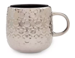 Disney Parks Mickey Mouse Icons Silver Platinum Coffee Mug New With Tag -Disney 0d384624 9b1c 5897 b056 a15c9c7bcf43