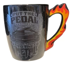 Disney Parks Rockin' Roller Coaster Pedal On The Metal Coffee Mug New With Tag