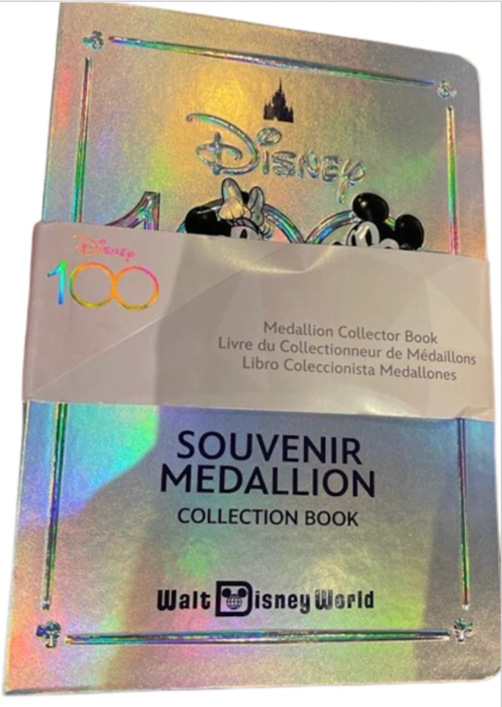 Disney WDW 100 Years Wonder Celebration Mickey Minnie Medallion Collector Book 3 Disney WDW 100 Years Wonder Celebration Mickey Minnie Medallion Collector Book - Image 3