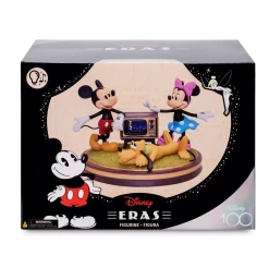 Disney 100 Eras Mickey Minnie Pluto Light-Up Musical Figurine New With Box