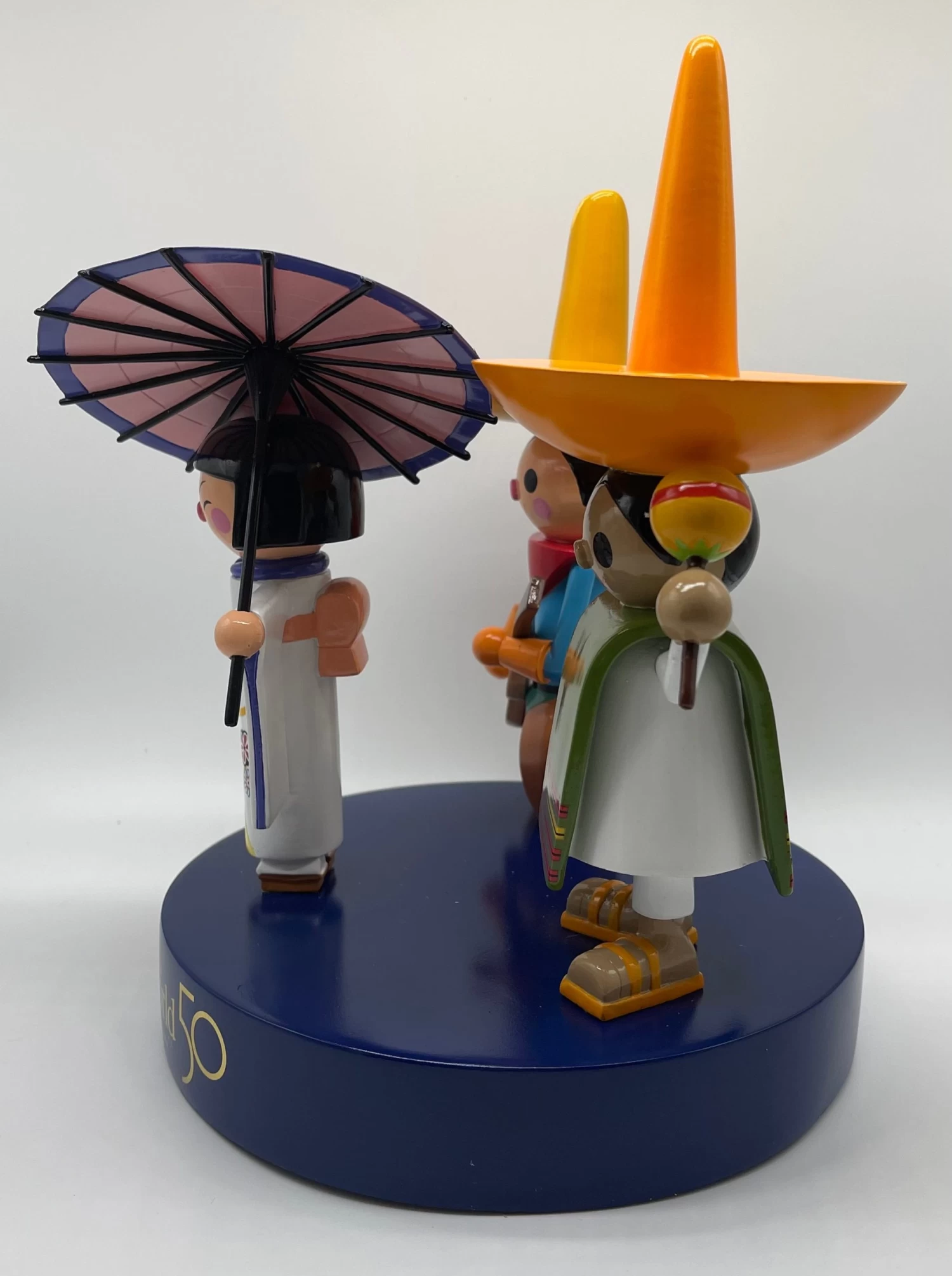 Disney Parks 50th Wdw Anniversary It Is A Small World Resin Figurine Statue New 2 Disney Parks 50th Wdw Anniversary It Is A Small World Resin Figurine Statue New - Image 2