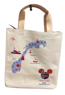 Disney Parks Epcot Norway Map Mickey Icon Flag Tote Bag New With Tag -Disney 17923502 0a6b 56f5 9050 6256e2e458a2
