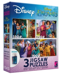 Disney Thomas Kinkade 3 Jigsaw Puzzles Encanto New With Box -Disney 1843ef4a a7dc 54b7 b931 67124cd0eb33