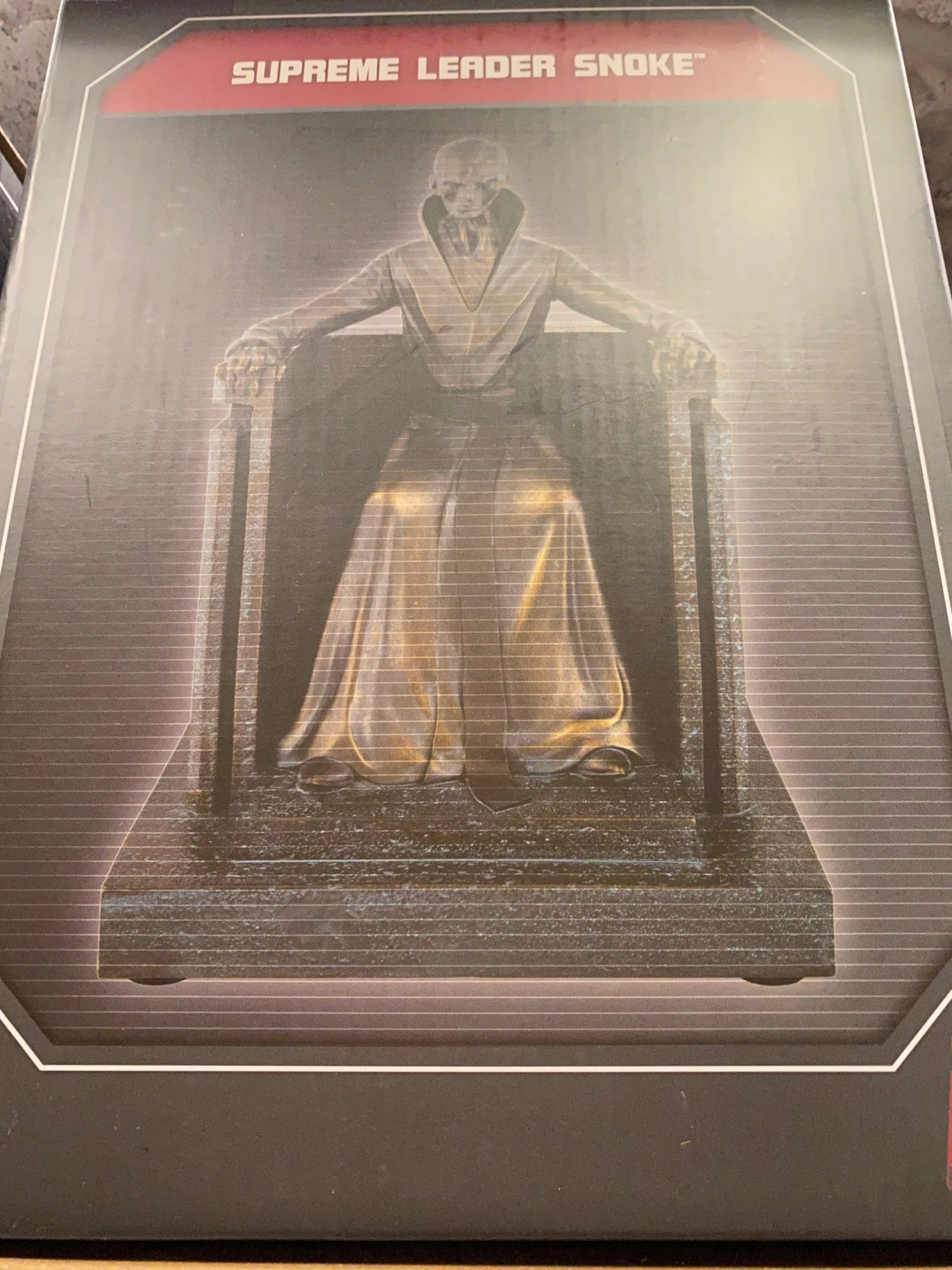 Disney Parks Star Wars Galaxy's Edge Supreme Leader Snoke Figurine New With Box 2 Disney Parks Star Wars Galaxy's Edge Supreme Leader Snoke Figurine New With Box - Image 2