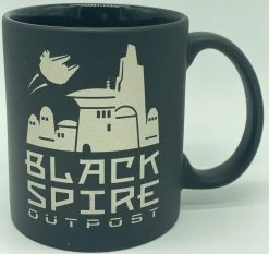 Disney Hollywood Star Wars Galaxy Edge Black Spire Outpost Batuu Coffee Mug New
