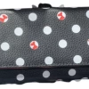 Disney Parks Minnie Mouse Dots Black Crossbody Wallet New With Tag