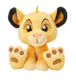 Disney Parks The Lion King Simba Big Feet 10" Plush New With Tag