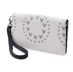 Disney Parks Mickey Icon Gray Crossbody Wallet Bag New With Tag -Disney 2218181a 1ad8 5100 ad4d f203f3520cb9