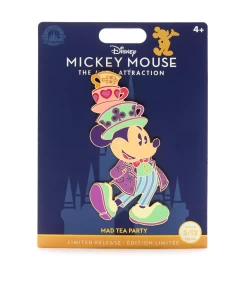 Disney 50th Mickey The Main Attraction Mad Tea Party Pin Limited New With Card -Disney 234e4a0b 01c9 54e3 9b55 3e882fe32c03