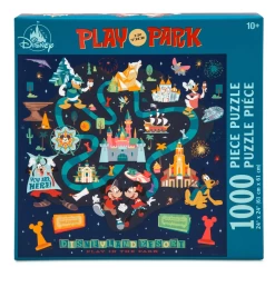 Disney Disneyland Mickey And Friends Play In The Park 1000 Pcs Puzzle New W Box