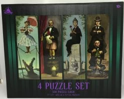 Disney Haunted Mansion Stretching Room Portraits 4 Puzzle 500 Pieces New