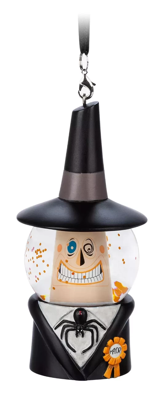Disney Parks Nightmare Before Christmas Mayor Snowglobe Ornament New 1 Disney Parks Nightmare Before Christmas Mayor Snowglobe Ornament New