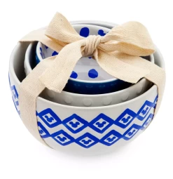 Disney Parks Homestead Blue Mickey Icons Nesting Bowls Set New With Tags -Disney 2ab2c451 9f92 5d4c ac7f 8fd14ce36e68