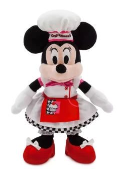 Disney Parks Chef Minnie Mouse Plush Walt Disney World 13'' Plush New With Tag