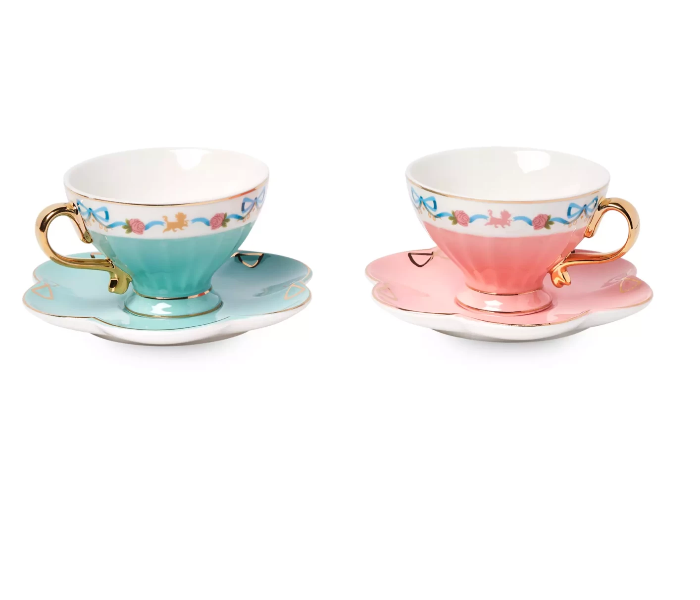 Disney The Aristocats Teacup Set With Cups And Plates By Ann Shen New With Box 2 Disney The Aristocats Teacup Set With Cups And Plates By Ann Shen New With Box - Image 2