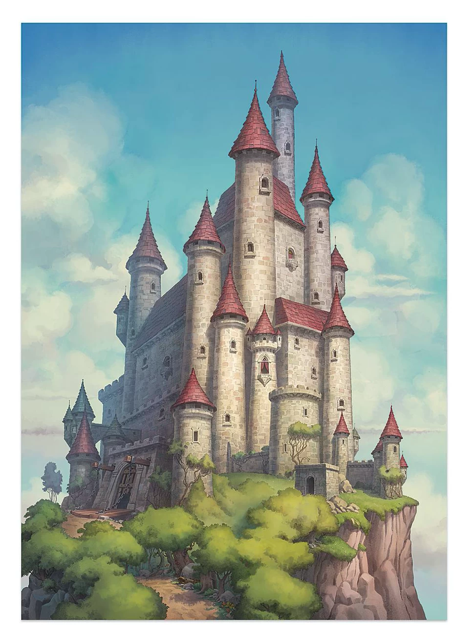 Disney Castle Collection Snow White Castle Puzzle Limited New With Box 2 Disney Castle Collection Snow White Castle Puzzle Limited New With Box - Image 2
