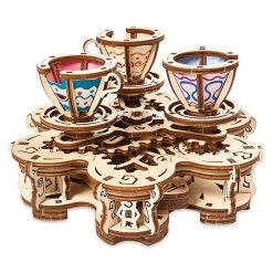 Disney Parks Mad Tea Party Attraction Puzzle By UGears New With Box -Disney 2e256a1a fc9b 5700 b18d 85e1d17bce16