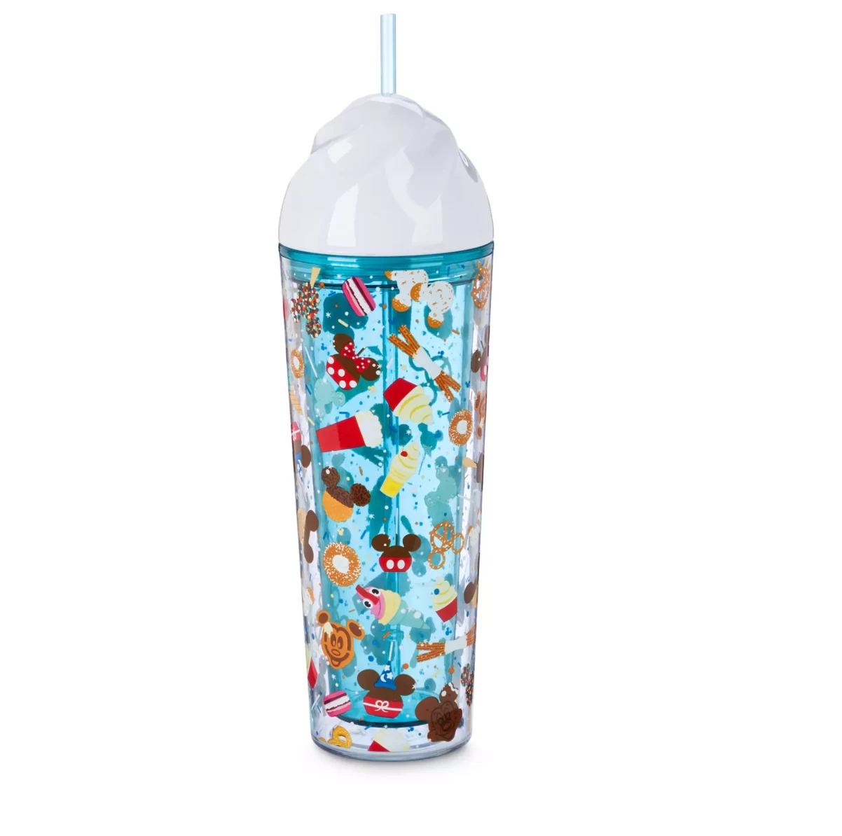Disney Parks Food Icons Collection 22oz Tumbler With Straw New 2 Disney Parks Food Icons Collection 22oz Tumbler With Straw New - Image 2