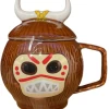 Disney Parks Polynesian Moana Kakamora Coconut Coffee Mug With Lid New