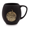 Disney Parks Sleeping Beauty Castle Black Matte Finish Coffee Mug New