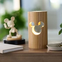 Disney Mickey Mouse Icon Wood Desk Lamp – Mickey Mouse Home Collection -Disney 3408059140062 9