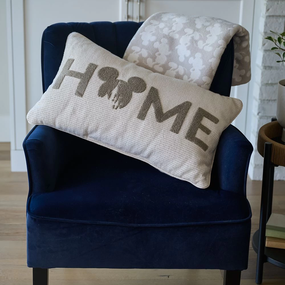 Disney Mickey Mouse ''Home'' Throw Pillow – Mickey Mouse Home Collection 2 Disney Mickey Mouse ''Home'' Throw Pillow – Mickey Mouse Home Collection - Image 2