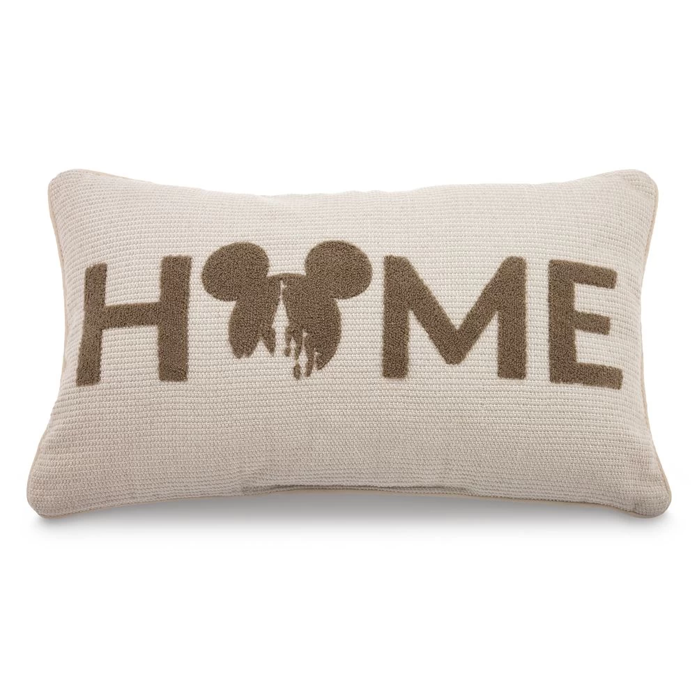 Disney Mickey Mouse ''Home'' Throw Pillow – Mickey Mouse Home Collection 1 Disney Mickey Mouse ''Home'' Throw Pillow – Mickey Mouse Home Collection