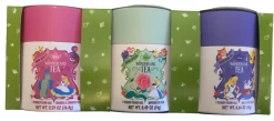 Disney Parks Alice Wonderland Luxury Green - Infusion - Black Tea Set Of 3 New
