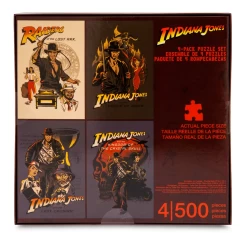 Disney Parks Indiana Jones 4-Pack 500 Pieces Jigsaw Puzzle Set New With Box -Disney 363ec783 cf84 586e bfd7 a8dbce928607