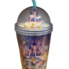 Disney Parks Joey Chou Magic Kingdom Cinderella Castle Tumbler With Straw New