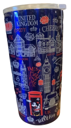 Disney Parks Mickey Mouse Epcot UK London Best Red Blue Tumbler New With Tag -Disney 3676e198 1a50 5bbc a796 07e0ebcb6556