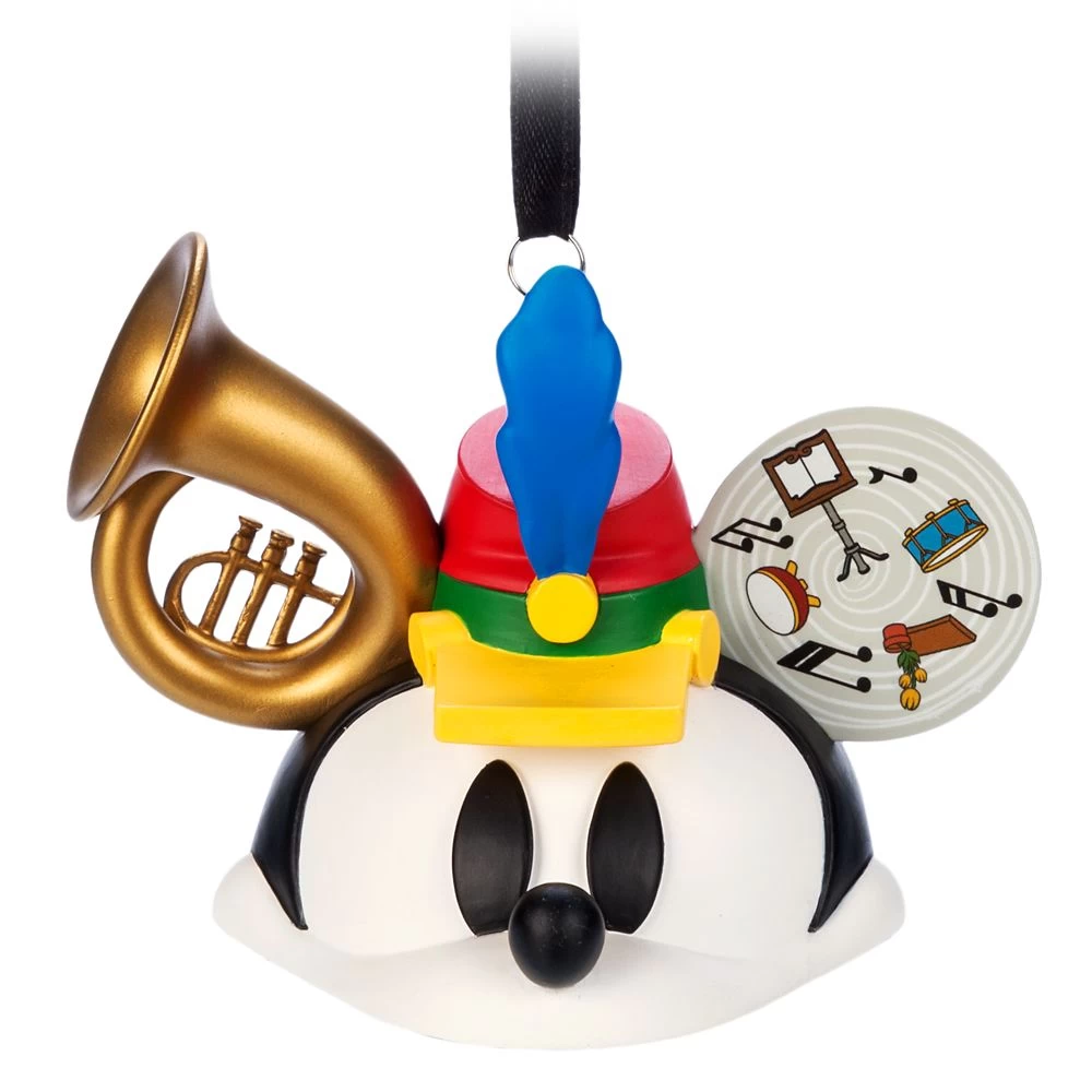 Disney Mickey Mouse Sketchbook Ear Hat Ornament – The Band Concert 1 Disney Mickey Mouse Sketchbook Ear Hat Ornament – The Band Concert