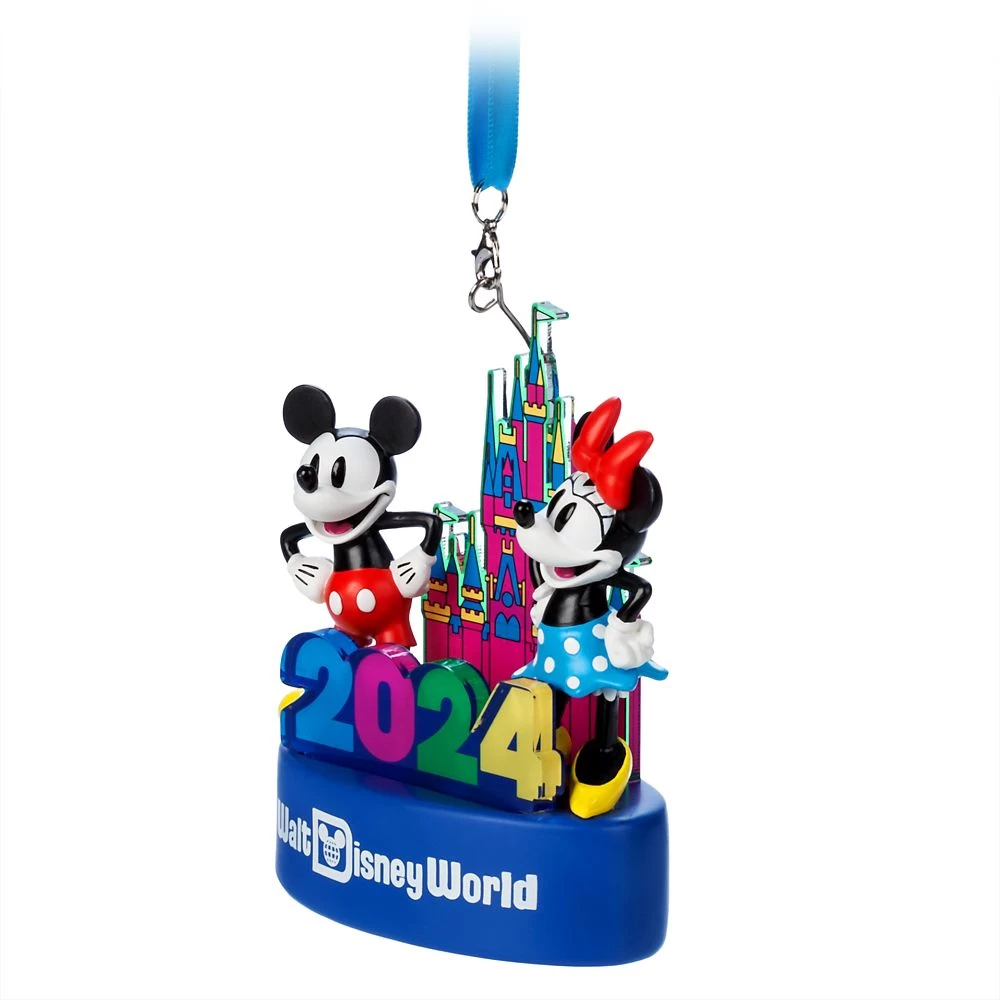 Mickey And Minnie Mouse Light-Up Figural Ornament – Walt Disney World 2024 3 Mickey And Minnie Mouse Light-Up Figural Ornament – Walt Disney World 2024 - Image 3