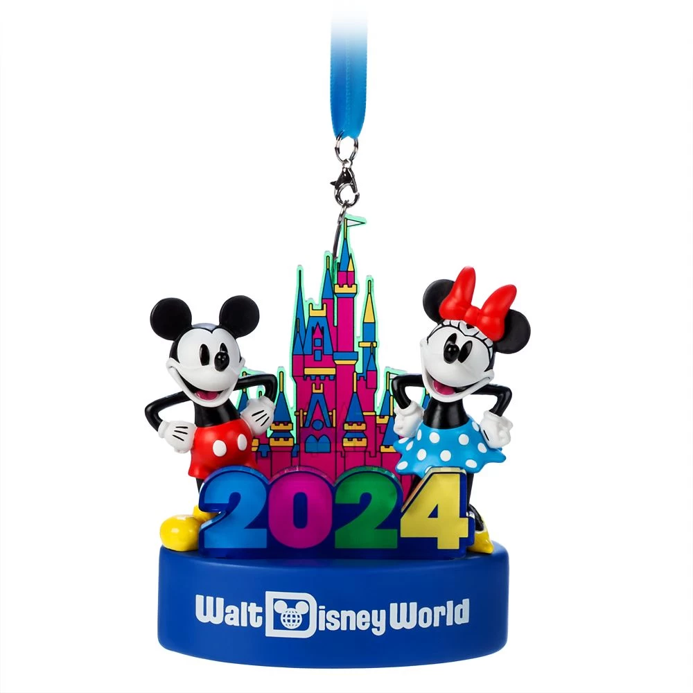 Mickey And Minnie Mouse Light-Up Figural Ornament – Walt Disney World 2024 1 Mickey And Minnie Mouse Light-Up Figural Ornament – Walt Disney World 2024