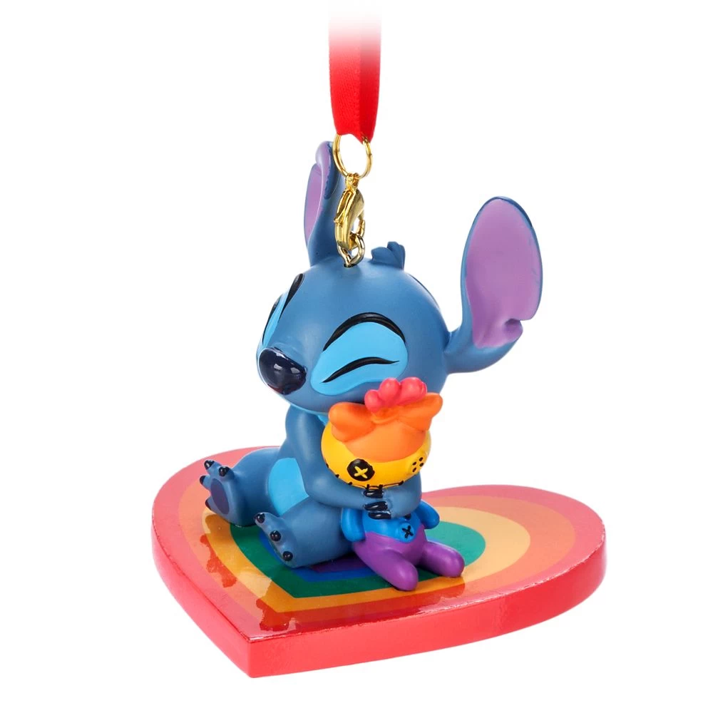 Stitch And Scrump Sketchbook Ornament – Disney Pride Collection 2 Stitch And Scrump Sketchbook Ornament – Disney Pride Collection - Image 2