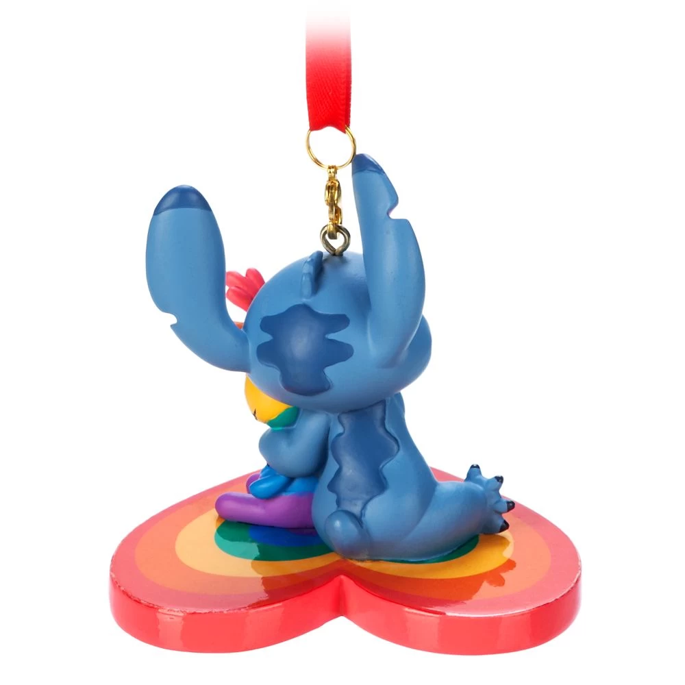 Stitch And Scrump Sketchbook Ornament – Disney Pride Collection 3 Stitch And Scrump Sketchbook Ornament – Disney Pride Collection - Image 3