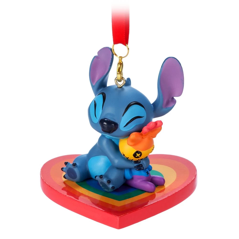 Stitch And Scrump Sketchbook Ornament – Disney Pride Collection 1 Stitch And Scrump Sketchbook Ornament – Disney Pride Collection