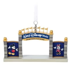 Walt Disney World Main Gate Sketchbook Ornament -Disney 3710048300081 2