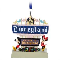 Disneyland Marquee Sketchbook Ornament