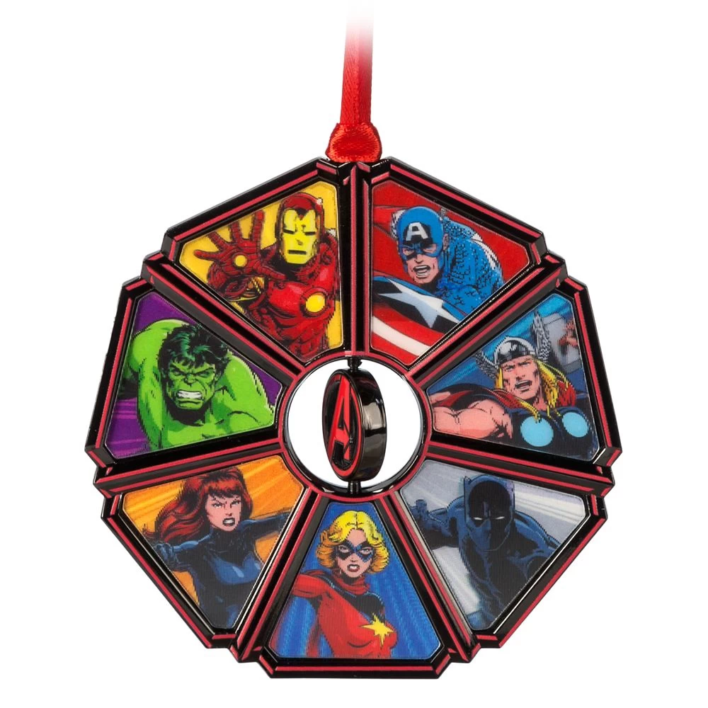 Disney Avengers 60th Anniversary Sketchbook Ornament 2 Disney Avengers 60th Anniversary Sketchbook Ornament - Image 2
