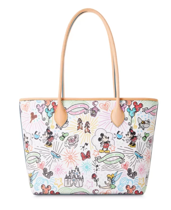 Disney Parks Sketch Mickey Minnie Dooney & Bourke Tote Bag New With Tags 2 Disney Parks Sketch Mickey Minnie Dooney & Bourke Tote Bag New With Tags - Image 2