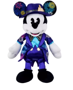 Disney Parks Mickey Main Attraction Plush Cinderella Castle Fireworks New W Tag