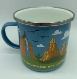Disney Parks WDW The Mountains Are Calling Coffee Mug New With Tags -Disney 3fdc8c85 b0a8 5015 a535 de0e1dd8fd57