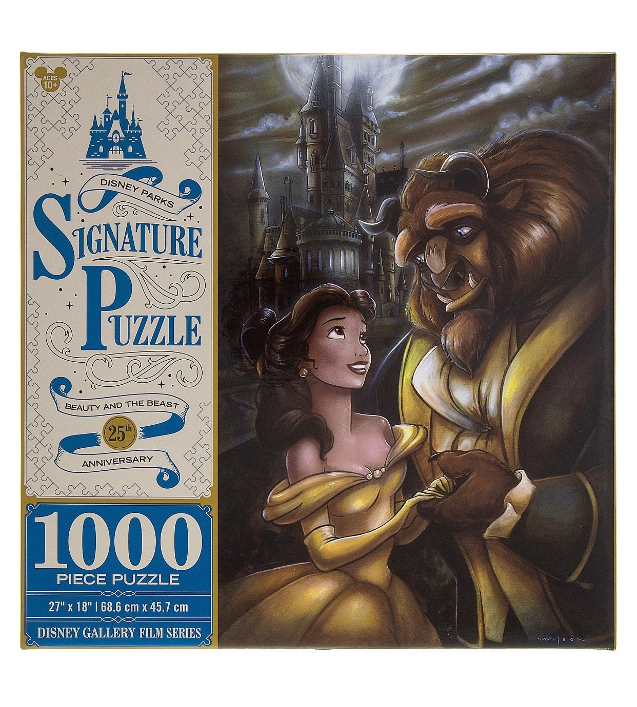Disney Parks Signature Puzzle 25th Beauty & The Beast 1000 Pcs Puzzle New Box 2 Disney Parks Signature Puzzle 25th Beauty & The Beast 1000 Pcs Puzzle New Box - Image 2