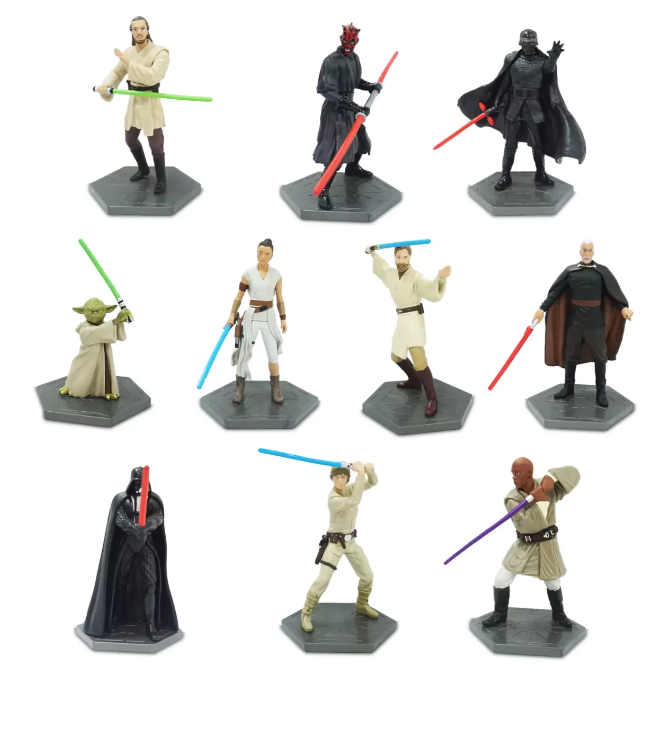 Disney Star Wars Jedi Vs. Sith Deluxe Figurine Playset New With Box 2 Disney Star Wars Jedi Vs. Sith Deluxe Figurine Playset New With Box - Image 2