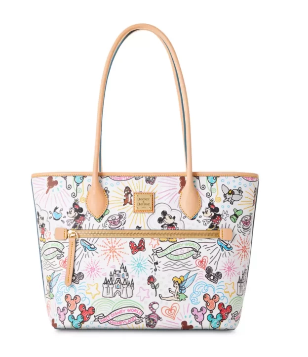 Disney Parks Sketch Mickey Minnie Dooney & Bourke Tote Bag New With Tags 1 Disney Parks Sketch Mickey Minnie Dooney & Bourke Tote Bag New With Tags